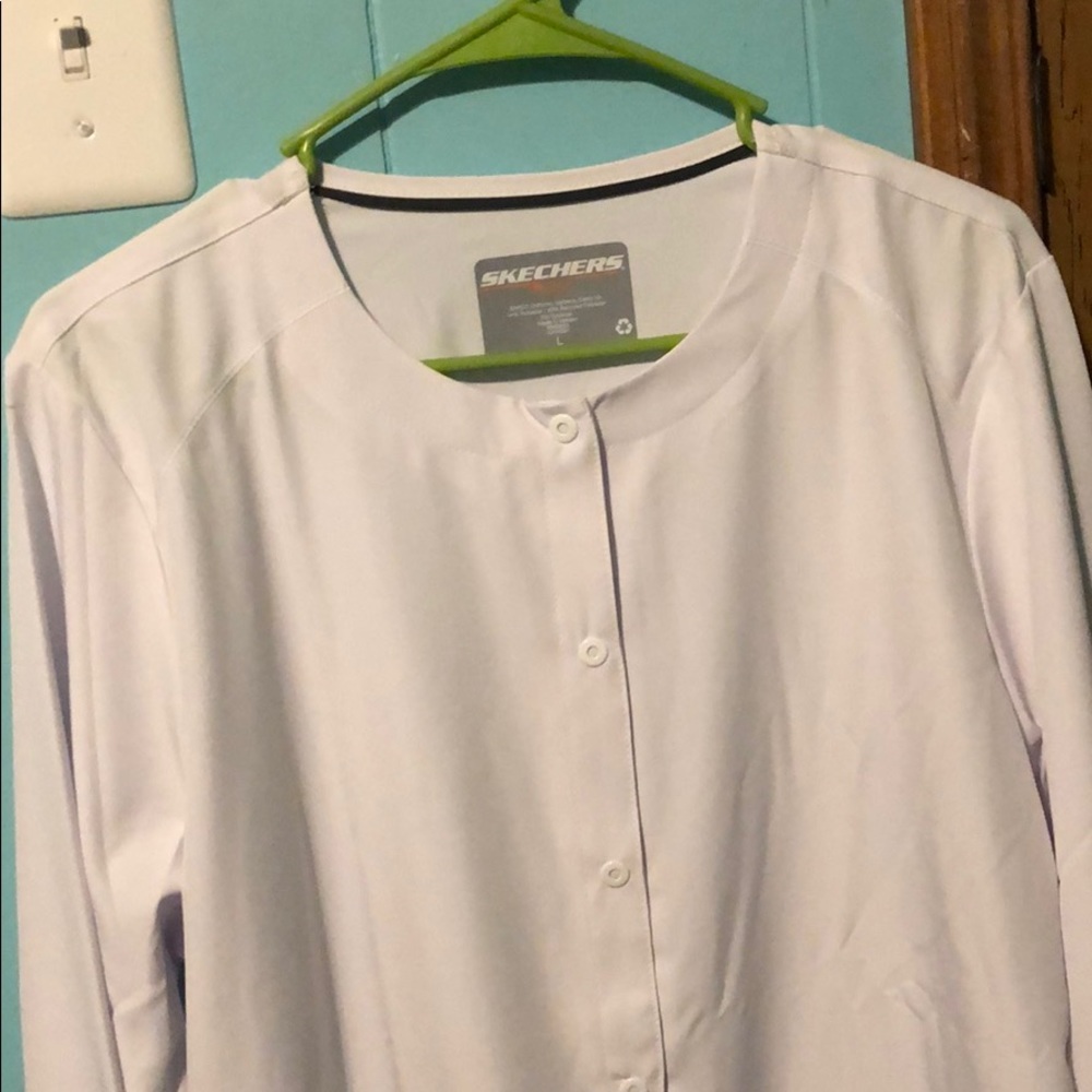 Sketchers nursing lab jacket.  Never been worn.